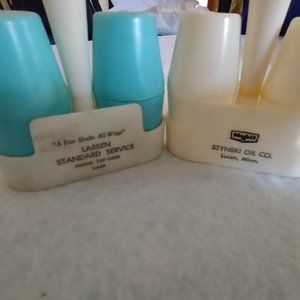Advertising salt and pepper shakers
